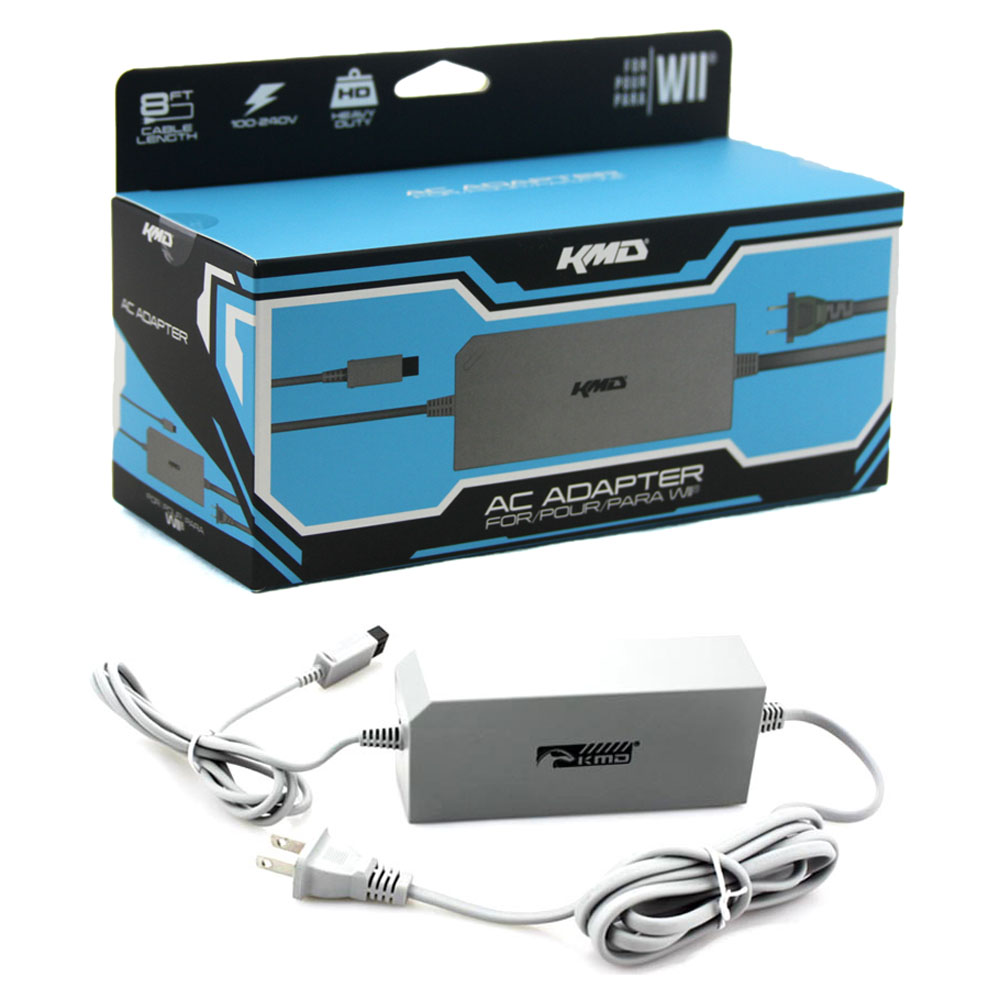 New Wii Universal AC Adapter 110240V KMD (Power Charger Cable Cord