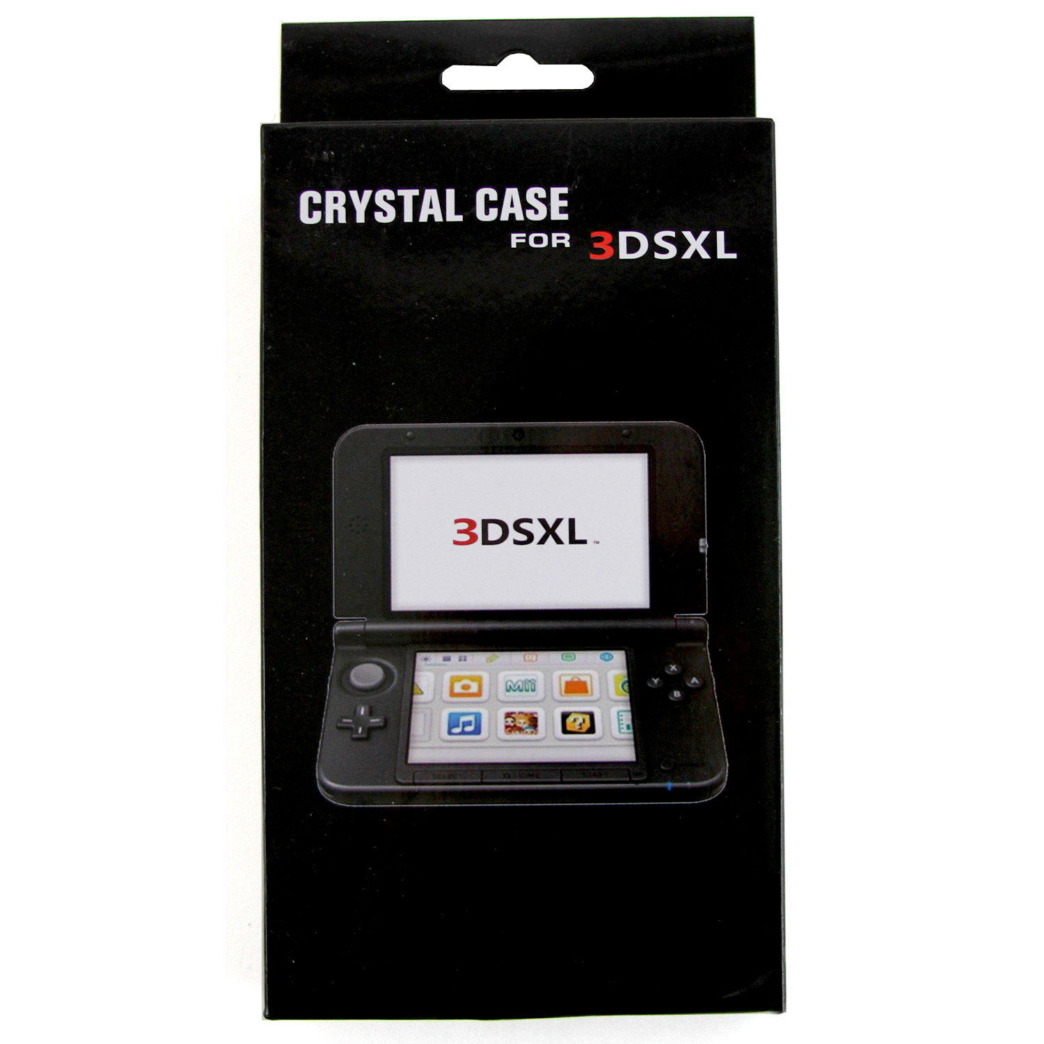 Nintendo 3DSXL CLEAR Protective ArmorCase Hexir New (Shell Hard Cover