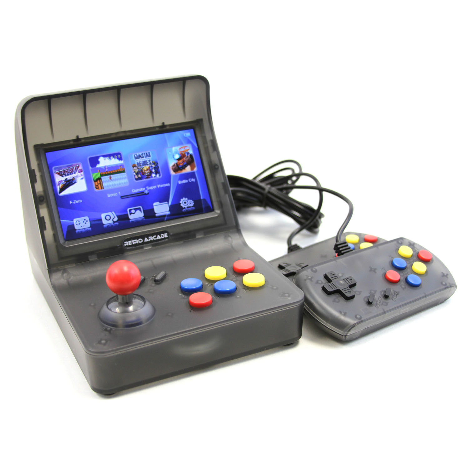 retro arcade console