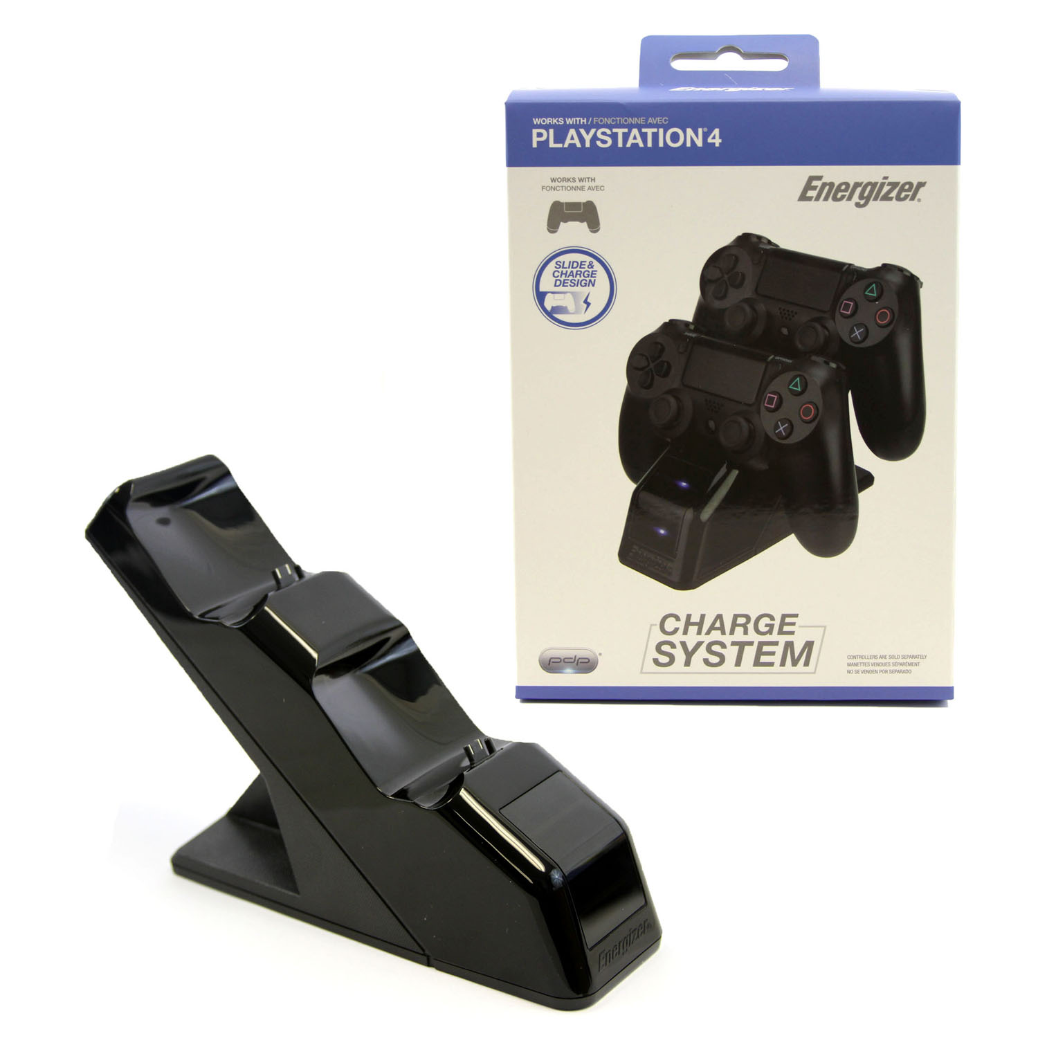 New PS4 Energizer Charging Station 2X Controller Charger (PDP) Charge