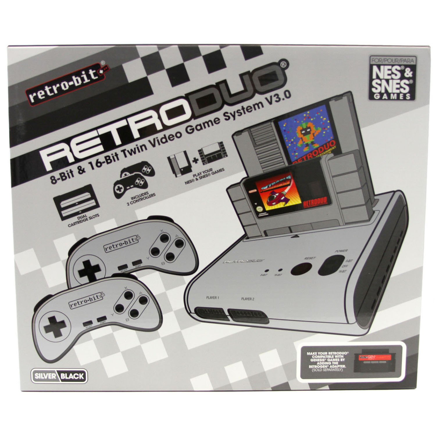 retro duo console