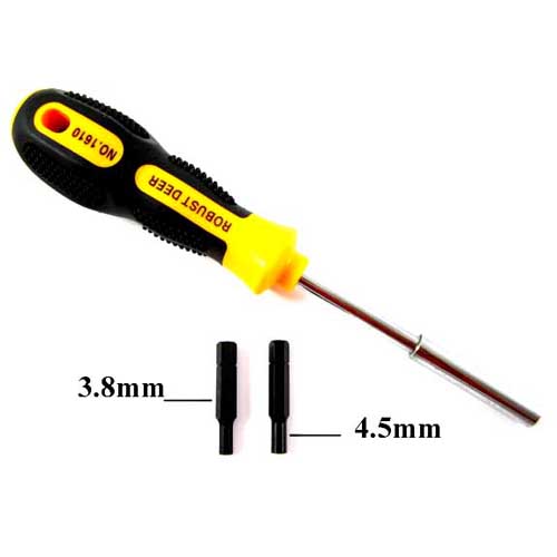 Nintendo GameCube SNES N64 NES Game Bit Tool Screwdriver Set w/ 3.8 4.5 MM Bits eBay
