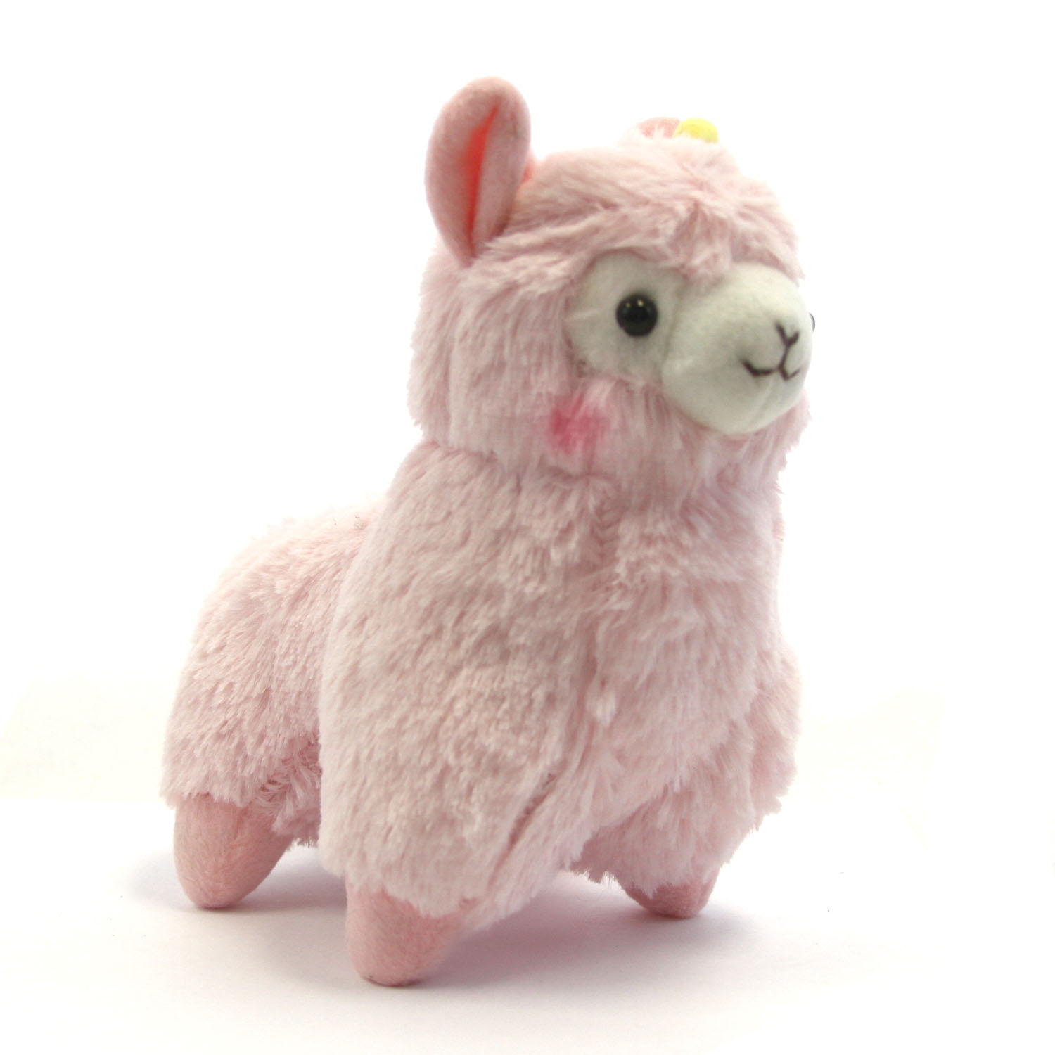 pink alpaca stuffed animal