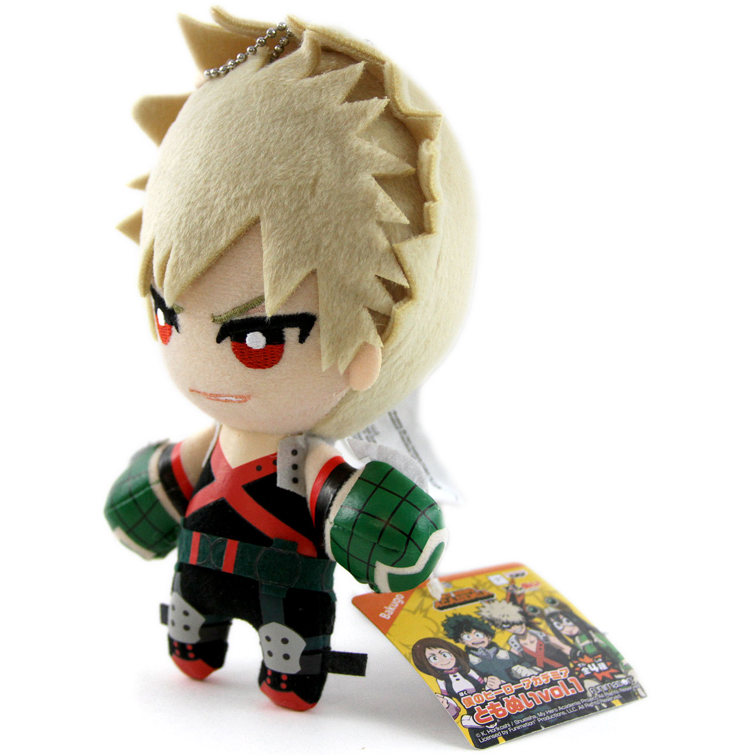 bakugo plush gauntlets