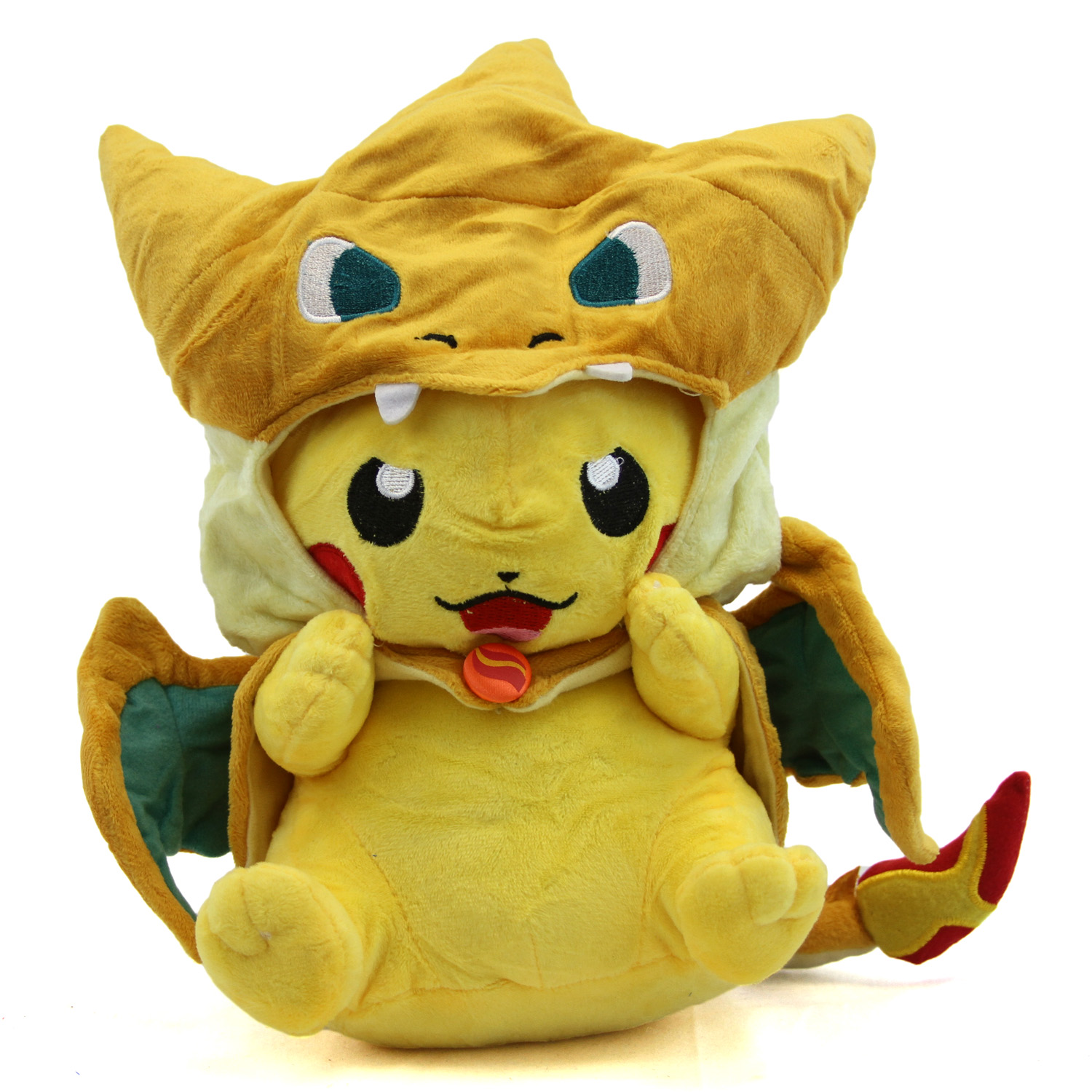 mega charizard y pikachu plush